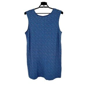 Boden Dress Sleeveless Jersey shift blue size 14
